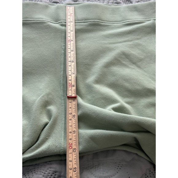 Nike Air High-Waisted Leggings Green Plus Size 1X Side Pocket Athletic - Picture 6 of 7